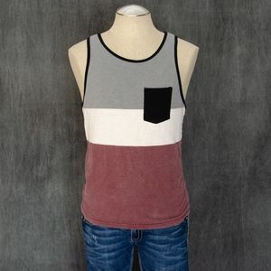 Blue Crown Tank Top
